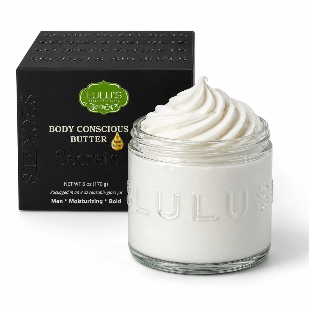 Lavender Glowing Whipped Body Butter with Raw African Yellow Shea Base