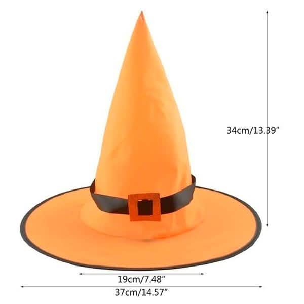 Light-Up Witch Hats for Halloween Decor