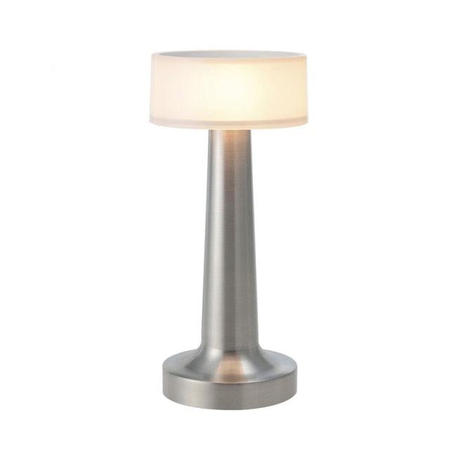 USB Dimming LED Table Lamp with Wireless Charging
