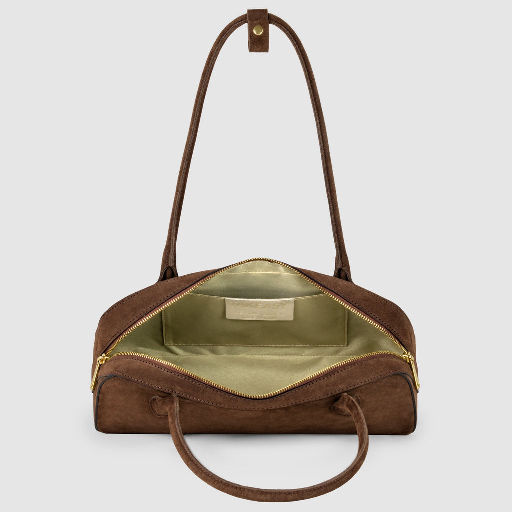 Italian Genuine Suede Shoulder Bag | Pavia