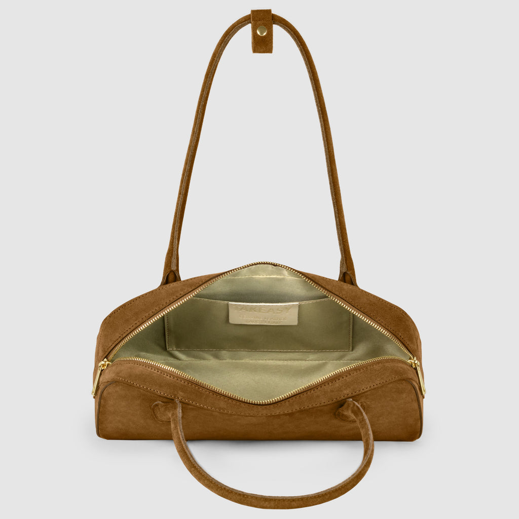 Italian Genuine Suede Shoulder Bag | Pavia